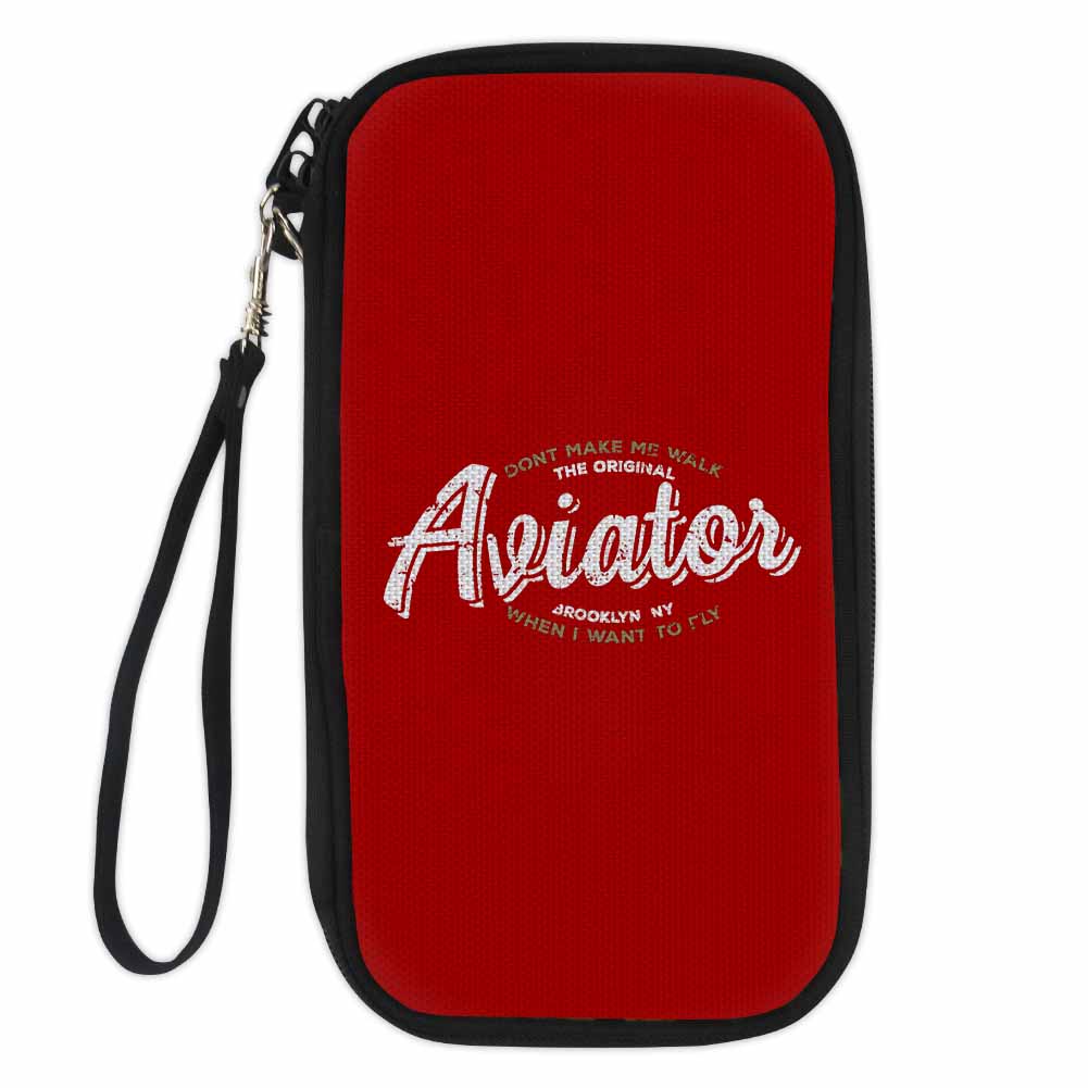 Aviator - Dont Make Me Walk Designed Travel Cases & Wallets