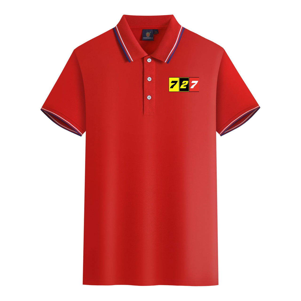 Flat Colourful 727 Designed Stylish Polo T-Shirts