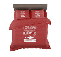 Thumbnail for Copy of I Don't Always Stop and Look at Airplanes Designed Bedding Sets