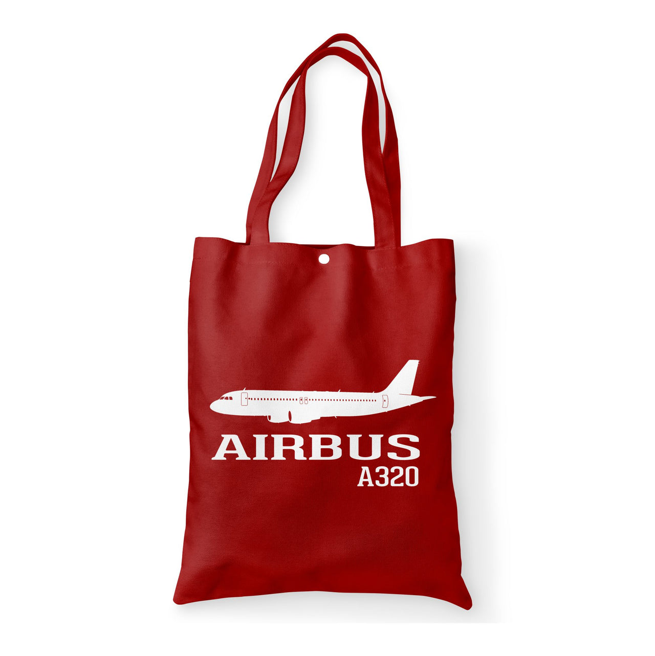 Airbus A320 Printed Designed Tote Bags