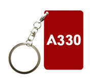 Thumbnail for A330 Flat Text Designed Key Chains