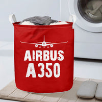 Thumbnail for Airbus A350 & Plane Designed Laundry Baskets