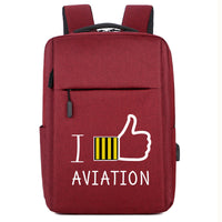 Thumbnail for I Like Aviation Designed Super Travel Bags