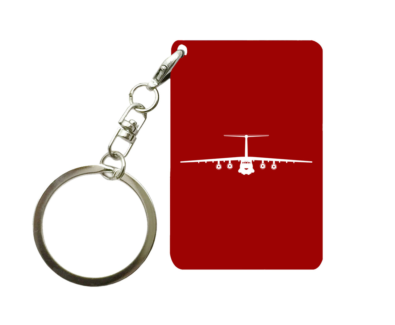 Ilyushin IL-76 Silhouette Designed Key Chains