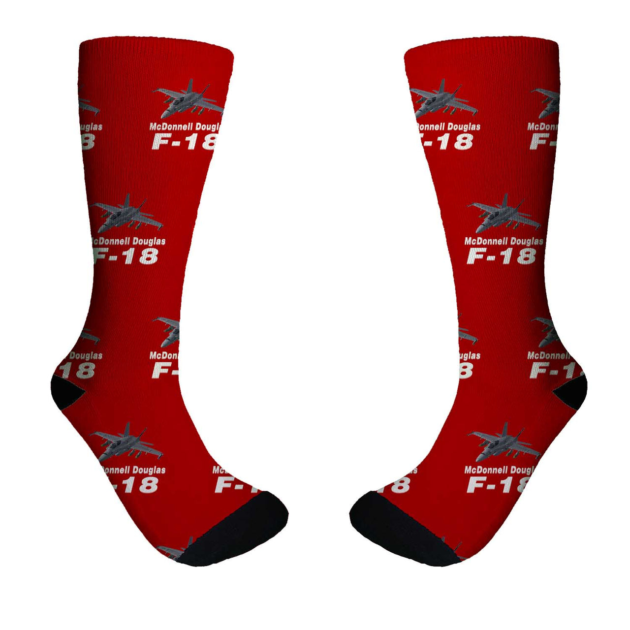 The McDonnell Douglas F18 Designed Socks