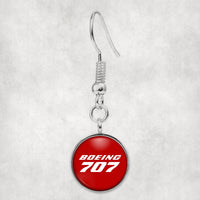 Thumbnail for Boeing 707 & Text Designed Earrings