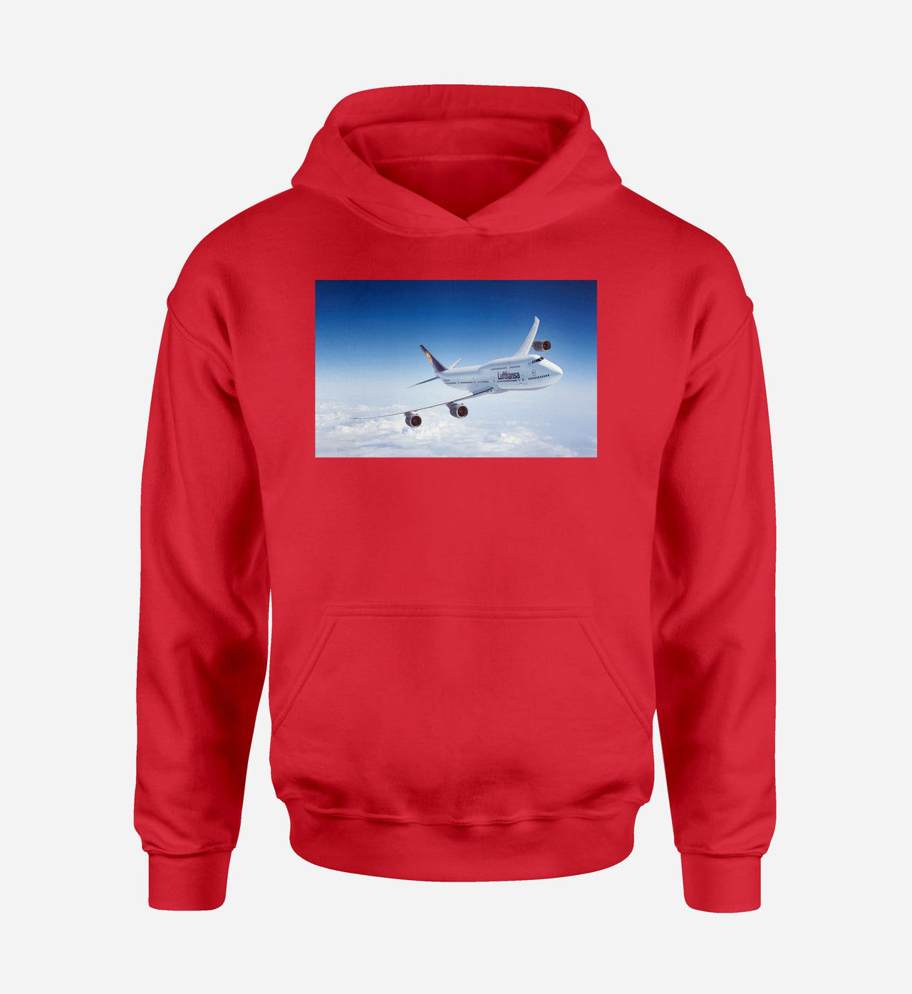 Cruising Lufthansa's Boeing 747 Designed Hoodies