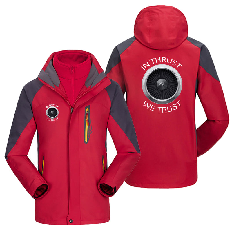 In Thrust We Trust Designed Thick Skiing Jackets