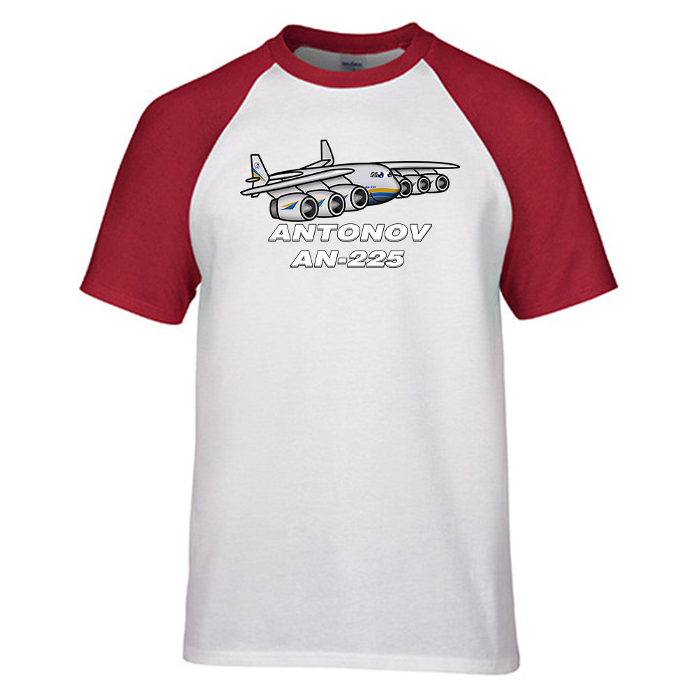 Antonov 225 (25) Designed Raglan T-Shirts