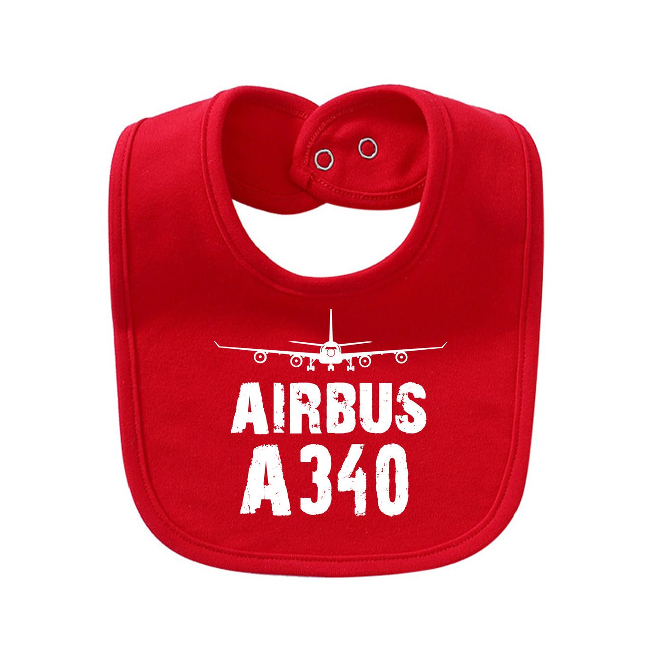 Airbus A340 & Plane Designed Baby Saliva & Feeding Towels