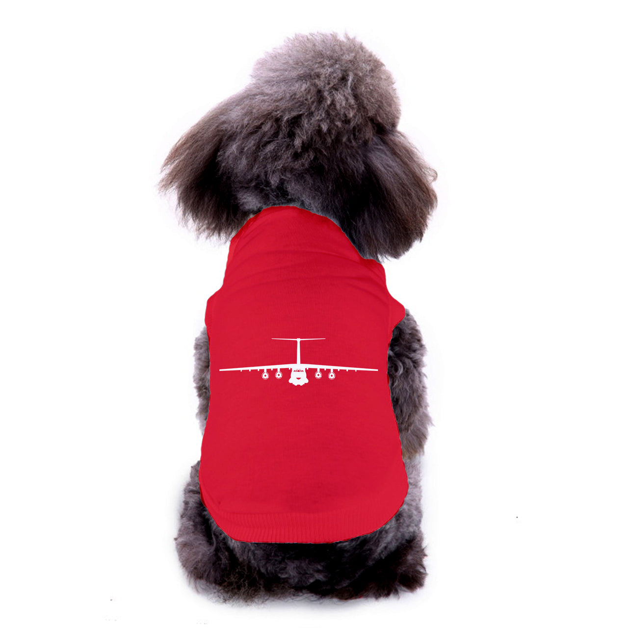 Ilyushin IL-76 Silhouette Designed Dog Pet Vests