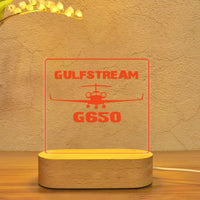 Thumbnail for Gulfstream G650 & Plane Designed Night Lamp