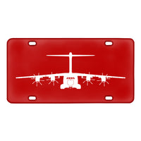 Thumbnail for Airbus A400M Silhouette Designed Metal (License) Plates