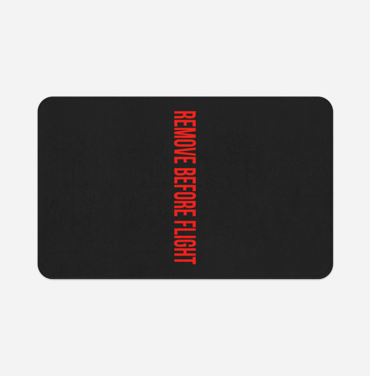 Remove Before Flight 2 Designed Bath Mats