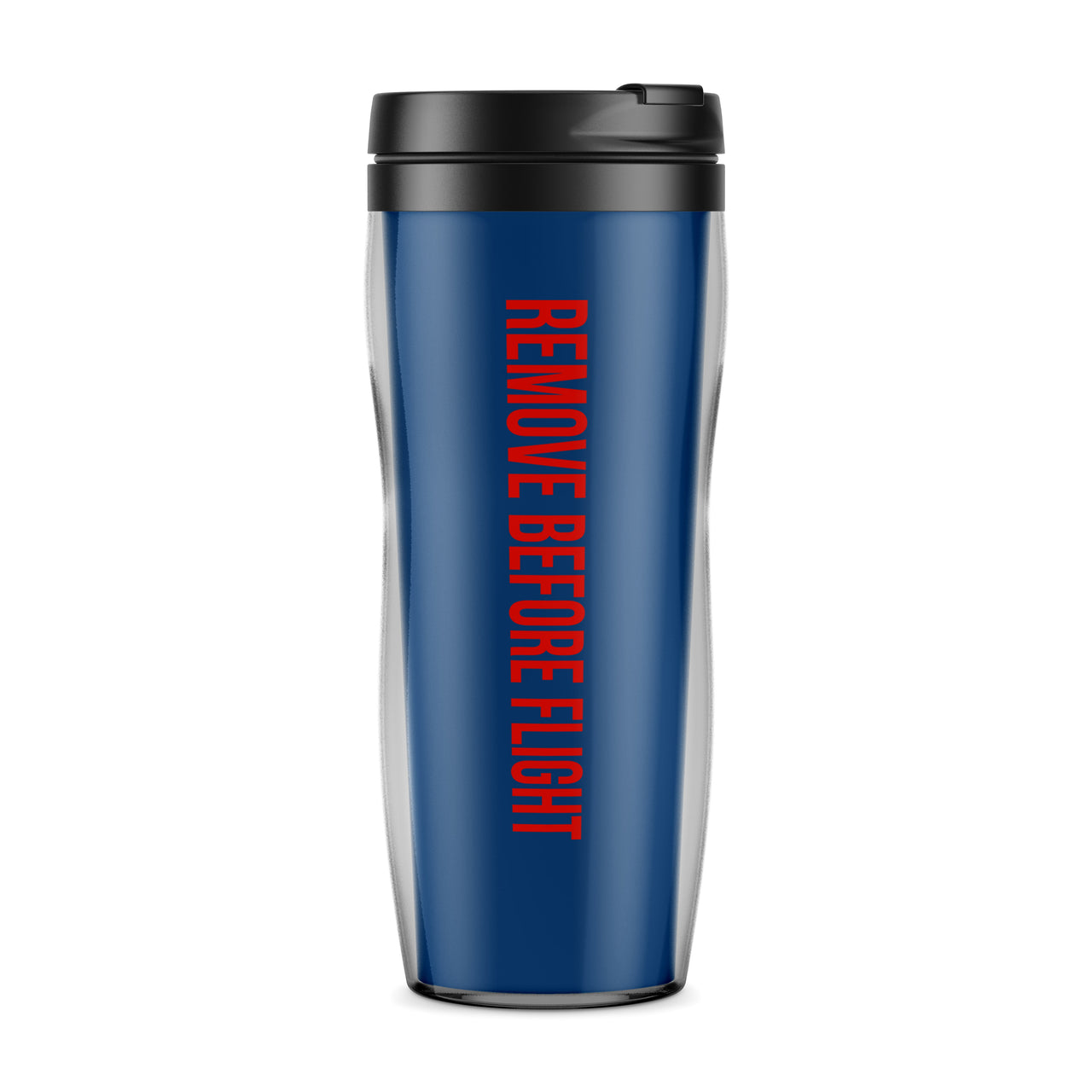 Remove Before Flight 2 Designed Travel Mugs