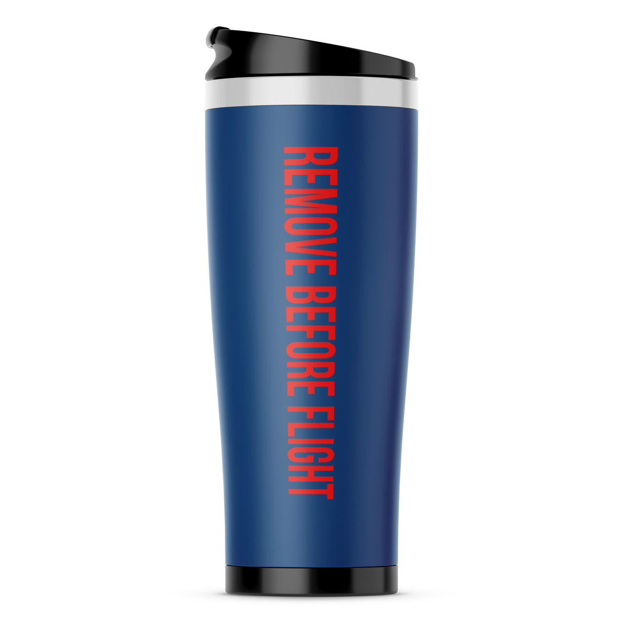 Remove Before Flight 2 Designed Travel Mugs