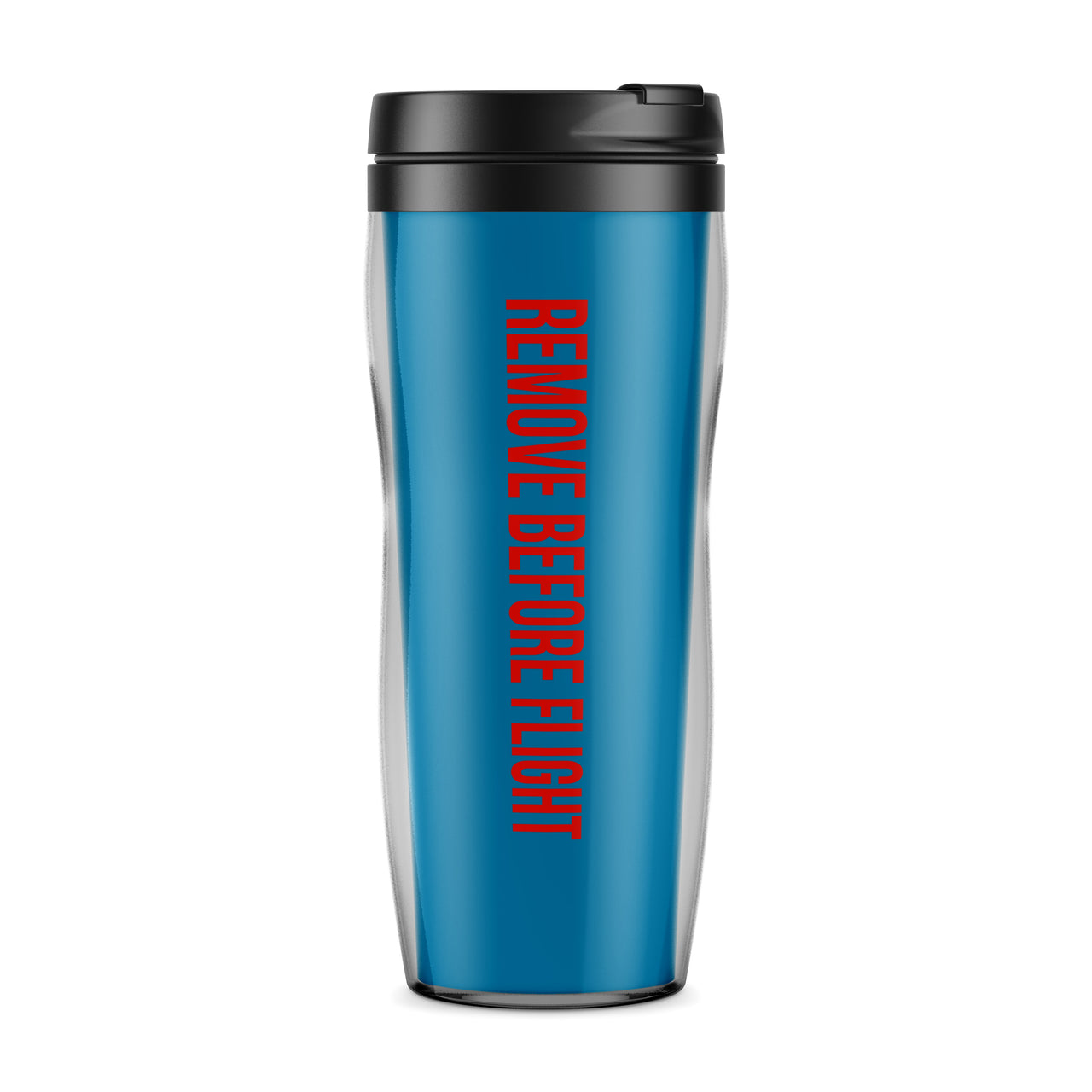 Remove Before Flight 2 Designed Travel Mugs