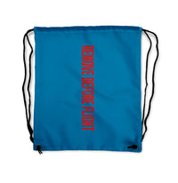 Thumbnail for Remove Before Flight 2 Designed Drawstring Bags