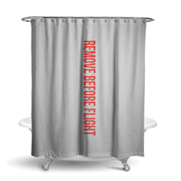 Thumbnail for Remove Before Flight 2 Designed Shower Curtains