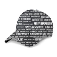 Thumbnail for Remove Before Flight 3-Black Designed 3D Peaked Cap