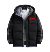 Thumbnail for Remove Before Flight Designed Thick Fashion Jackets