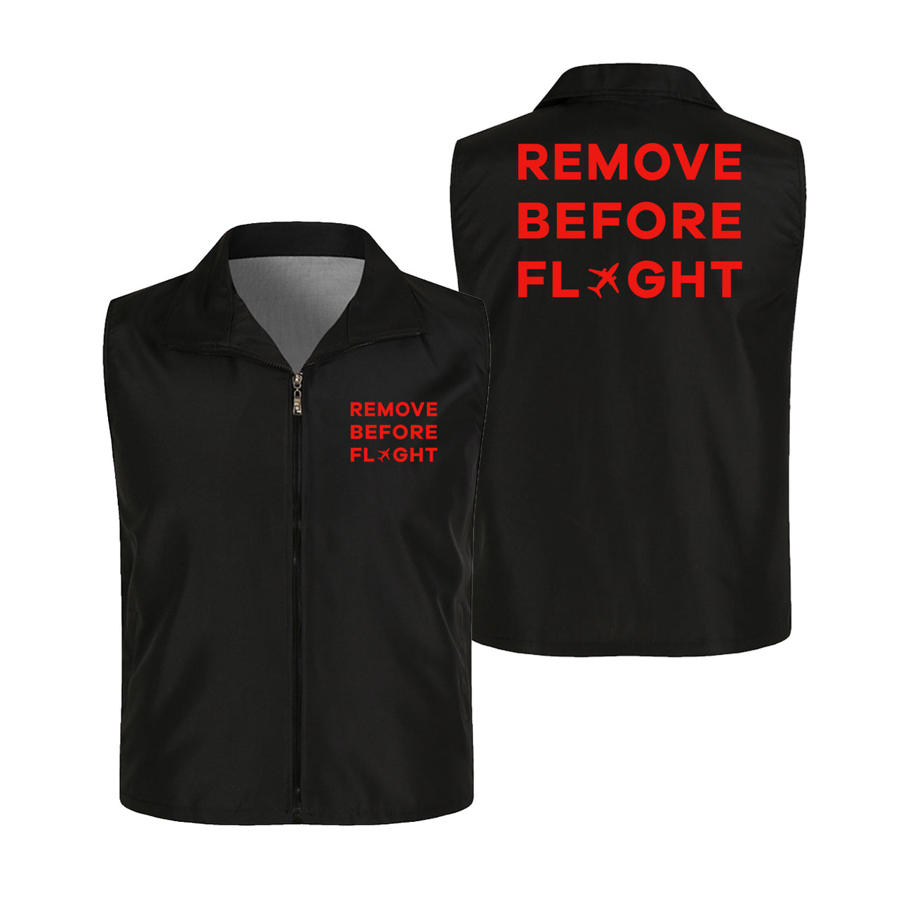 Remove Before Flight Designed Thin Style Vests