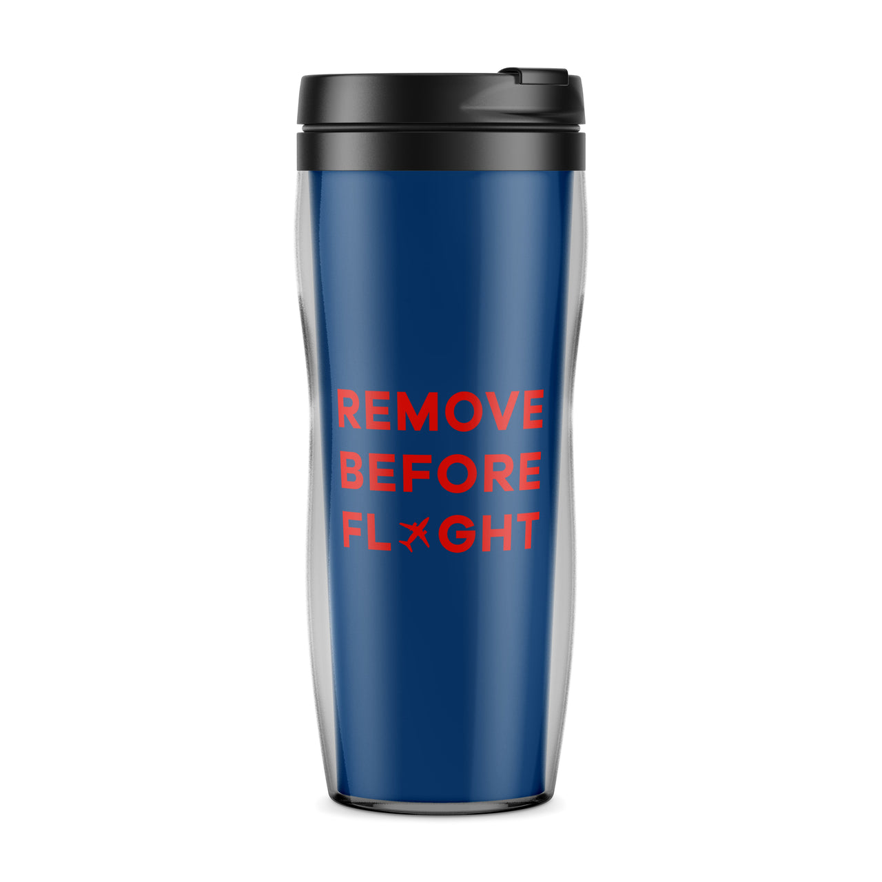 Remove Before Flight Designed Travel Mugs