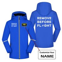 Thumbnail for Remove Before Flight Designed Rain Coats & Jackets