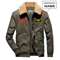 Thumbnail for Remove Before Flight Designed Thick Bomber Jackets