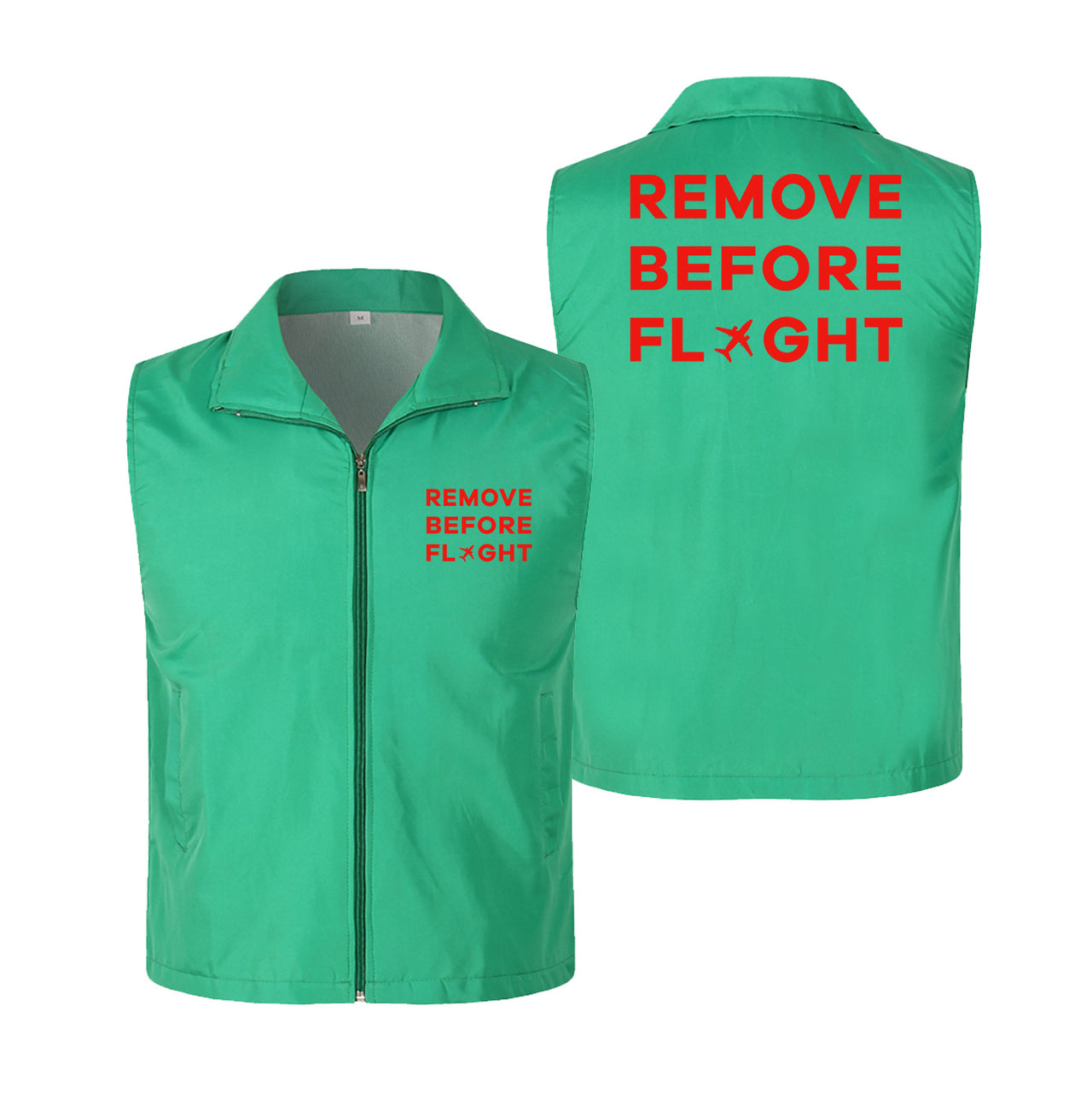 Remove Before Flight Designed Thin Style Vests