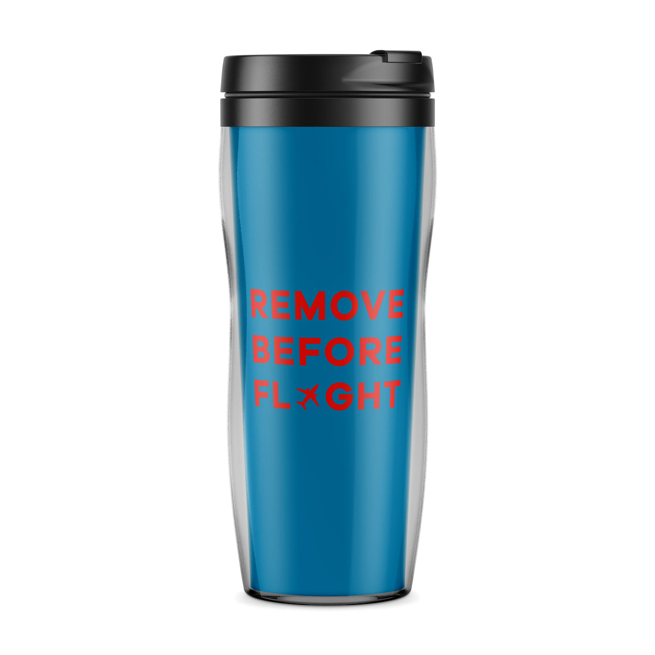 Remove Before Flight Designed Travel Mugs