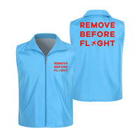 Thumbnail for Remove Before Flight Designed Thin Style Vests