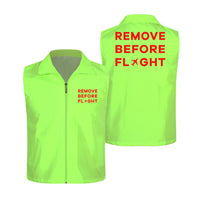 Thumbnail for Remove Before Flight Designed Thin Style Vests