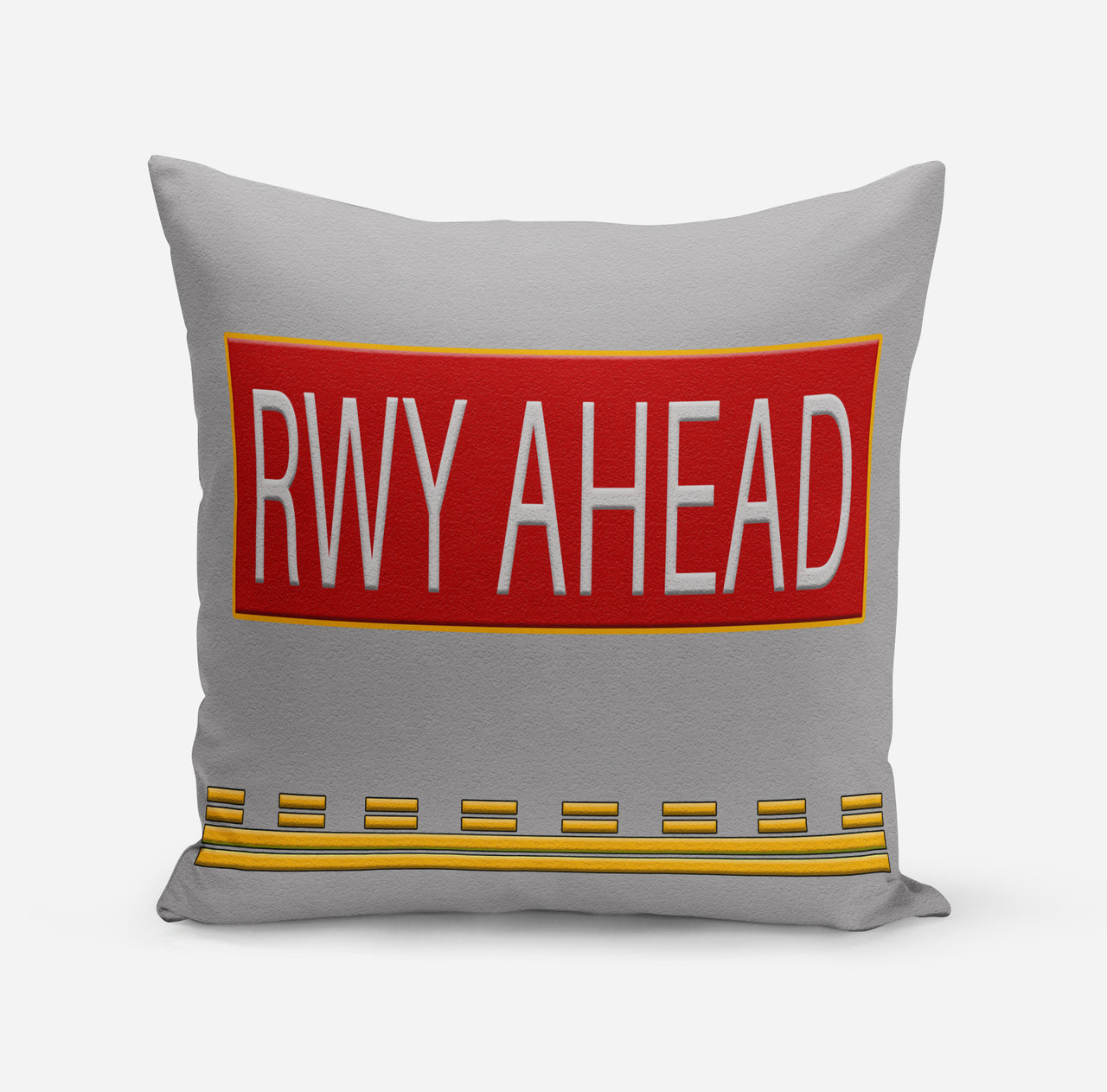 Runway Ahead Designed Pillows