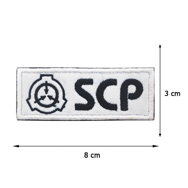 Scp Foundation Badges, Scp Embroidered Patch, Scp Foundation Patch