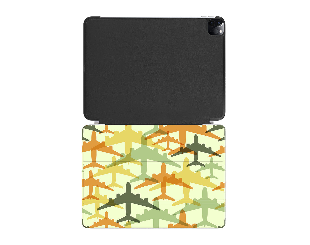 Seamless Colourful Airplanes Designed iPad Cases