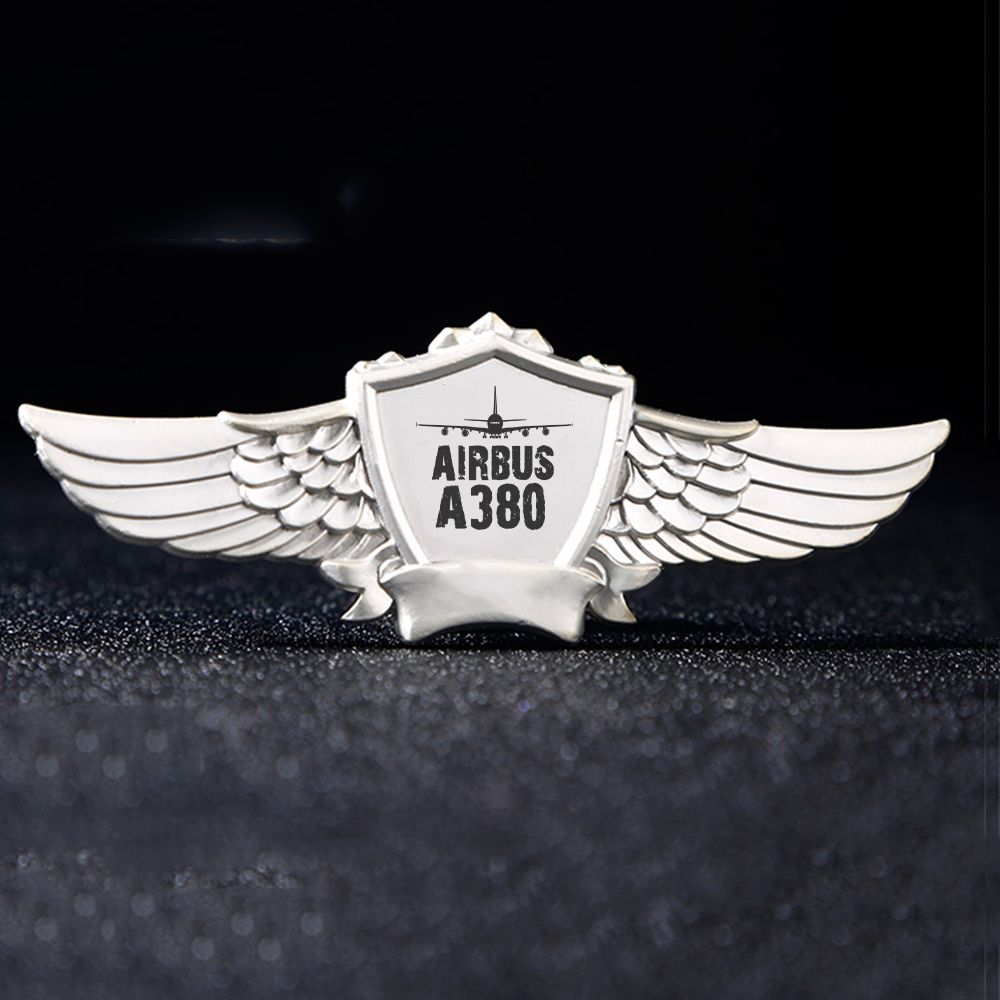 Airbus A380 & Plane Designed Badges