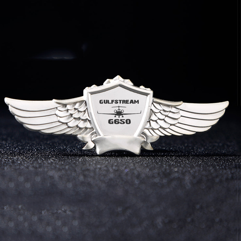 Gulfstream G650 & Plane Designed Badges