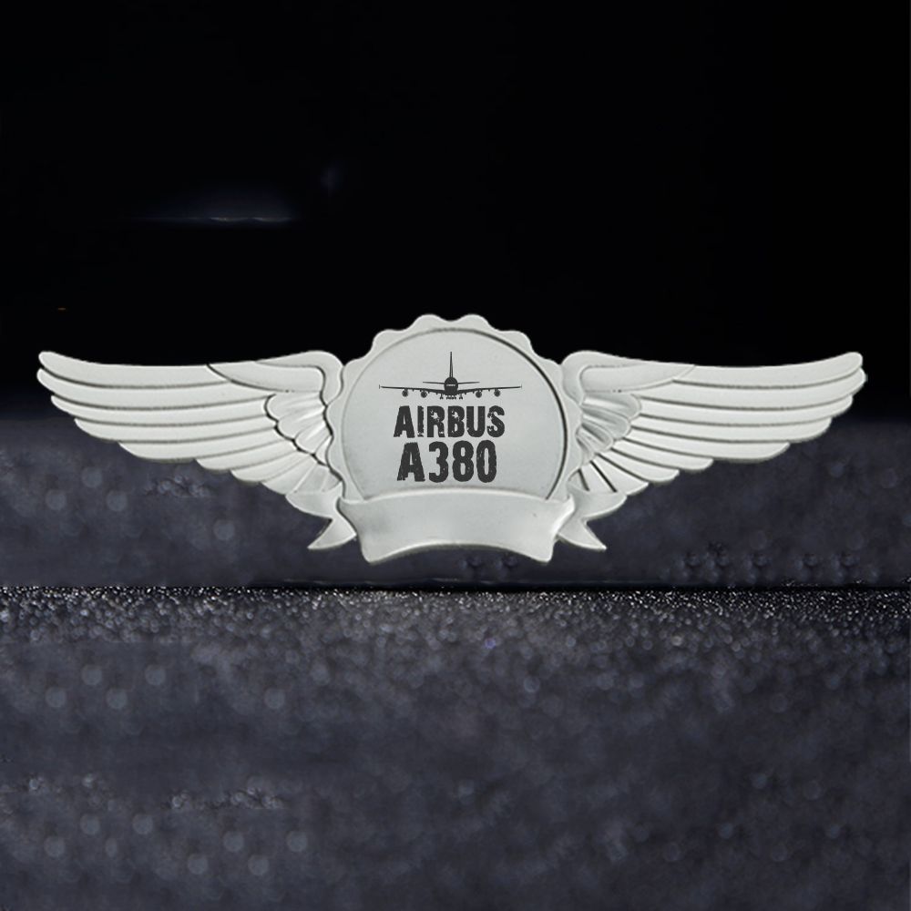 Airbus A380 & Plane Designed Badges