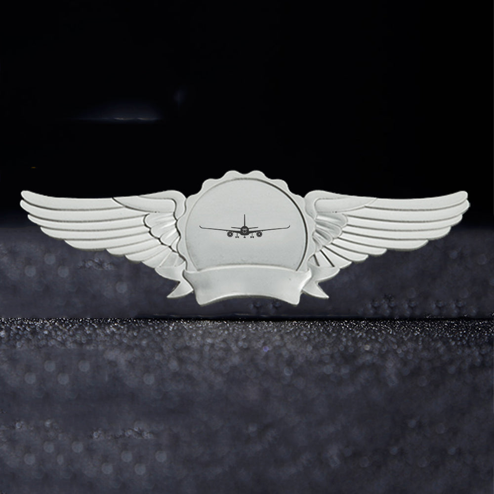 Airbus A350 Silhouette Designed Badges