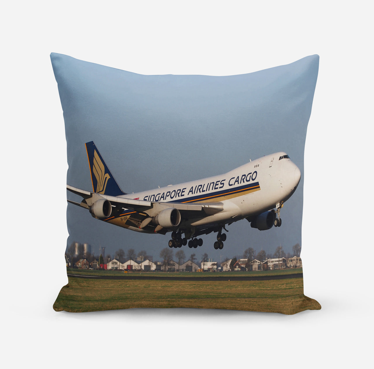 Singapore Airlines Cargo Boeing 747 Designed Pillows