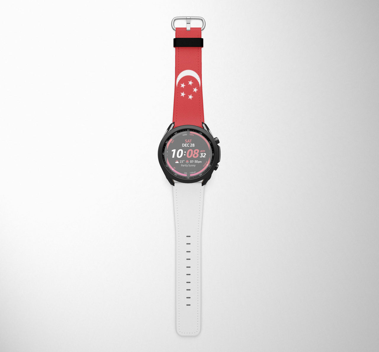 Singapore Flag Samsung & Huawei Watch Bands