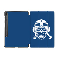 Thumbnail for Skeleton Pilot Designed Samsung Tablet Cases