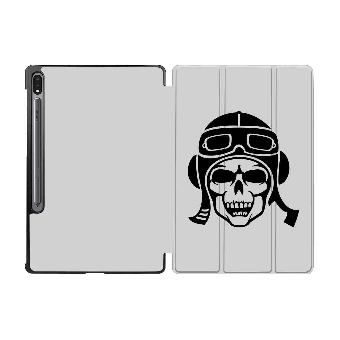 Skeleton Pilot Designed Samsung Tablet Cases