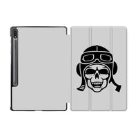 Thumbnail for Skeleton Pilot Designed Samsung Tablet Cases