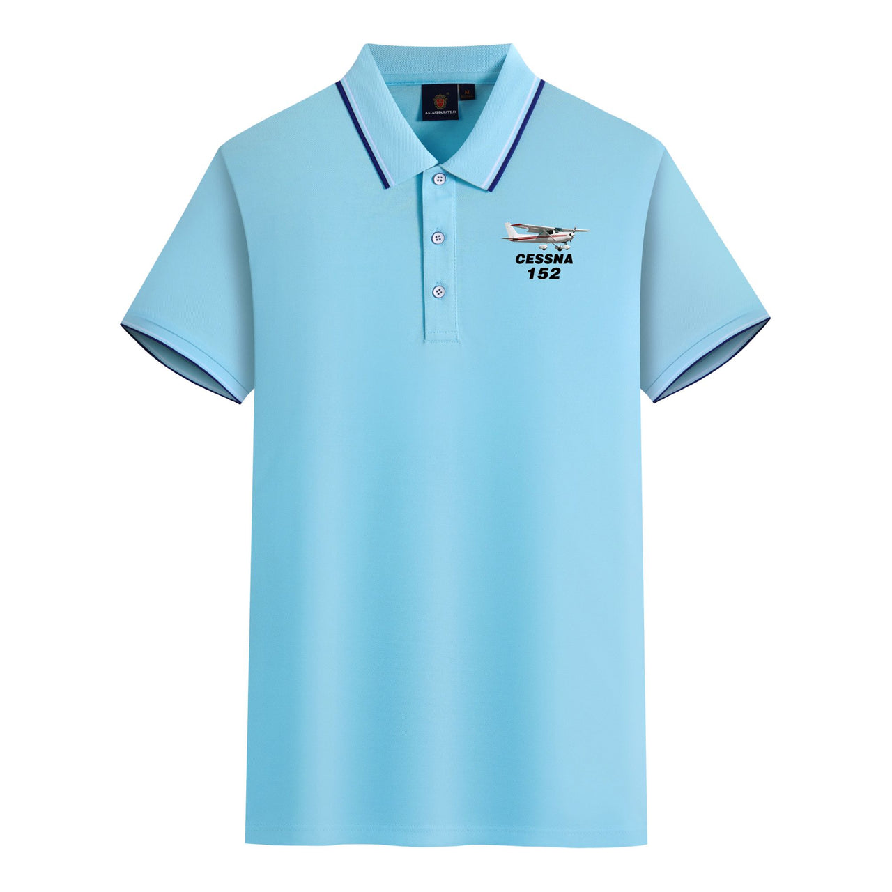 The Cessna 152 Designed Stylish Polo T-Shirts