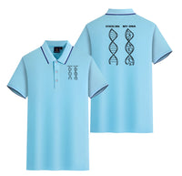 Thumbnail for Aviation DNA Designed Stylish Polo T-Shirts (Double-Side)