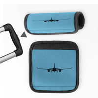 Thumbnail for Airbus A350 Silhouette Designed Neoprene Luggage Handle Covers