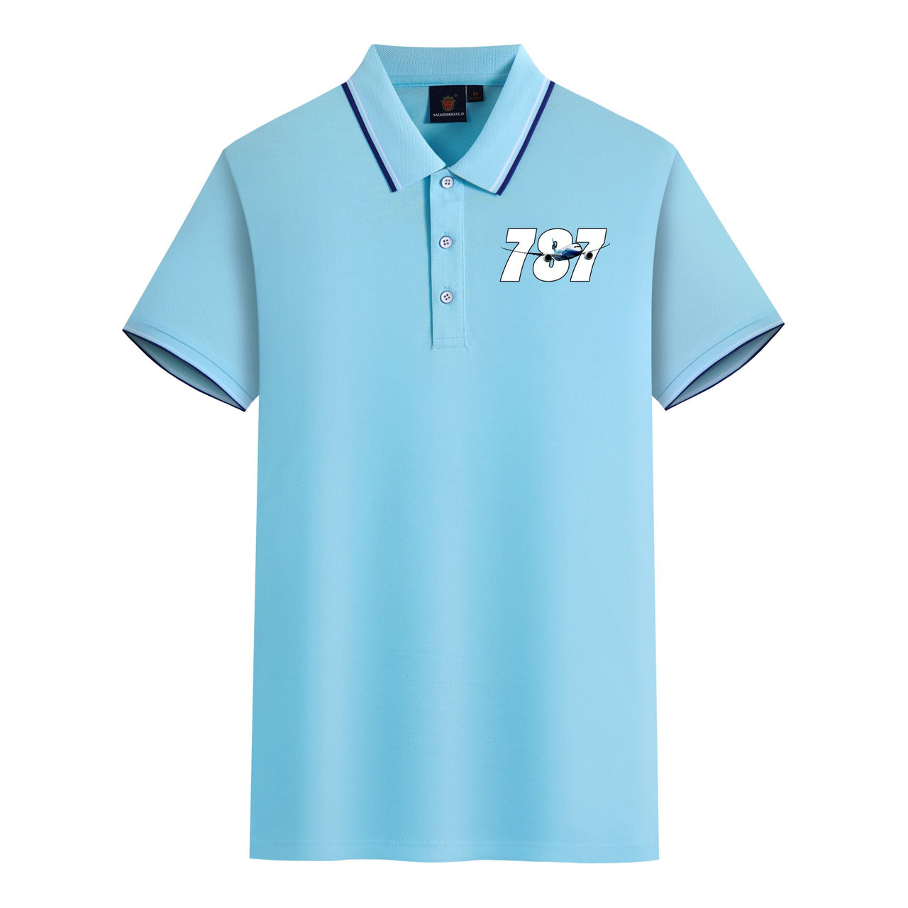 Super Boeing 787 Designed Stylish Polo T-Shirts