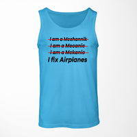 Thumbnail for I Fix Airplanes Designed Tank Tops